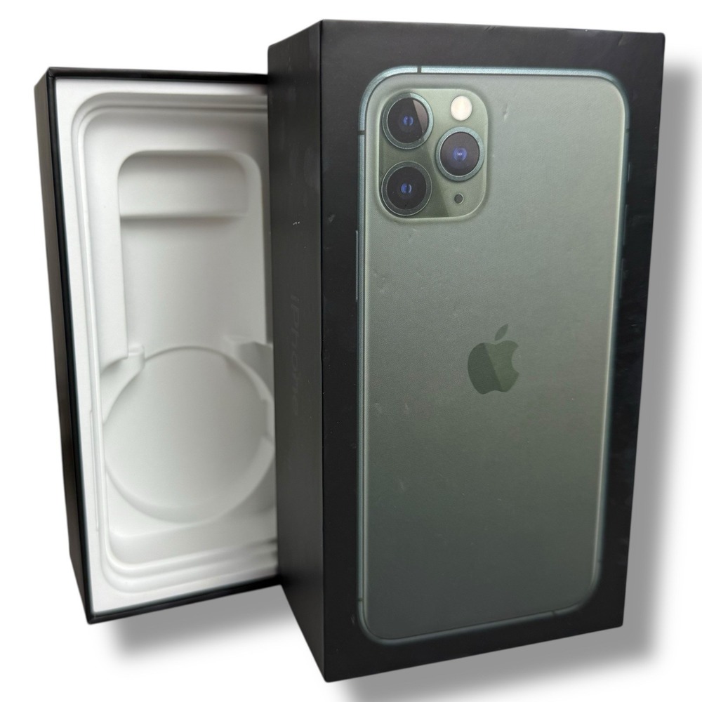 Apple iPhone 11 Pro EMPTY BOX W/Insert Midnight‎ Green Replacement Packaging